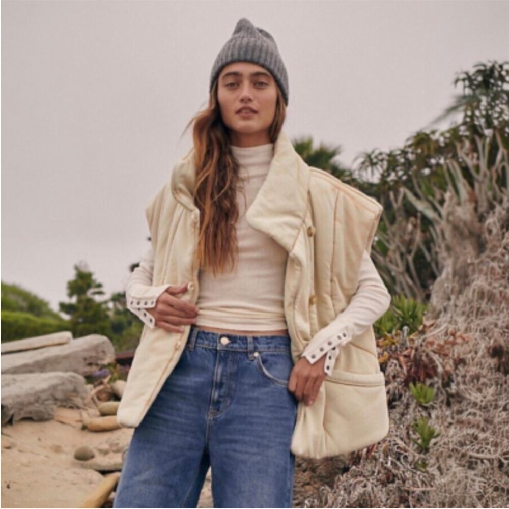 Free People Roll With Us Puffer Vest